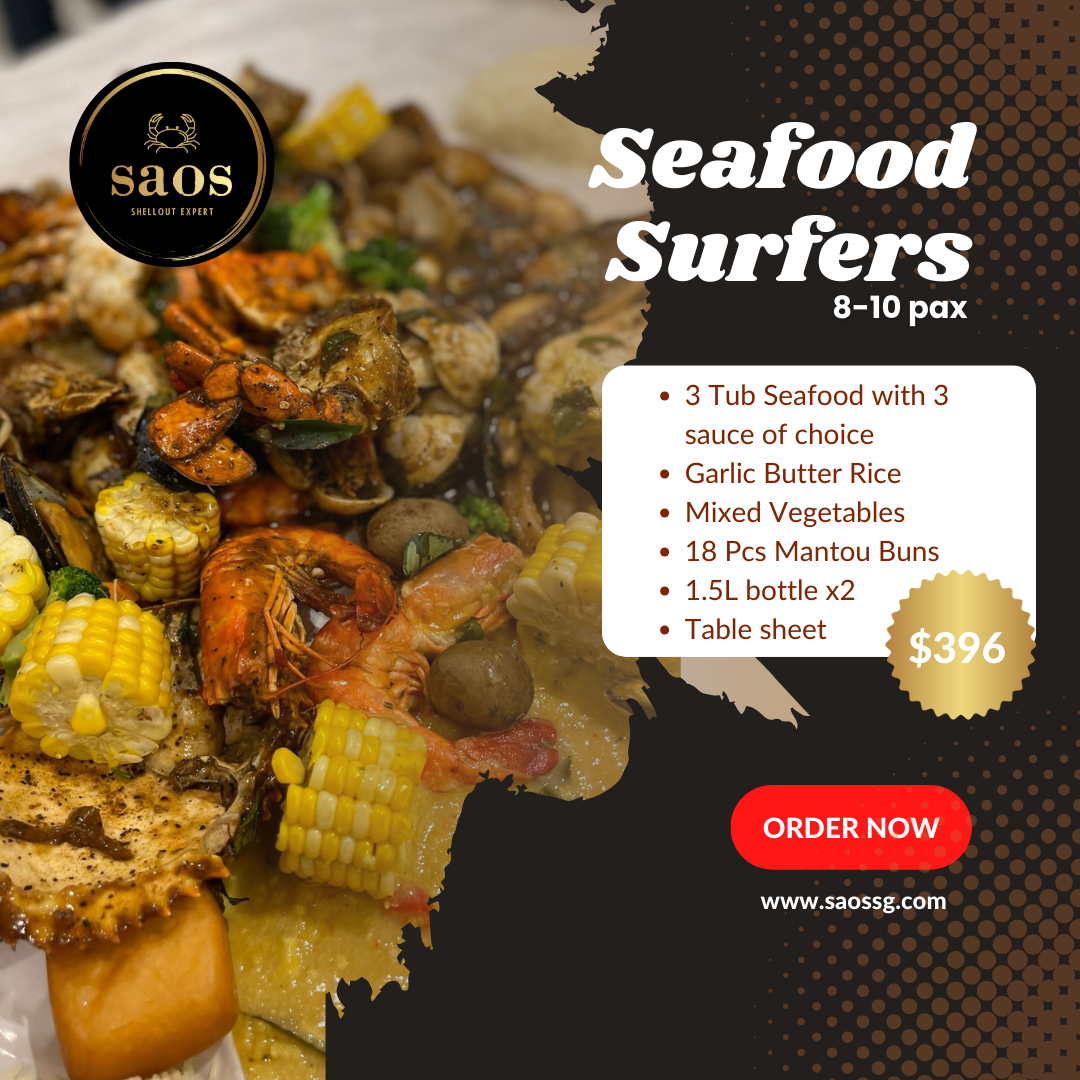 Seafood Surfers (10-12pax)